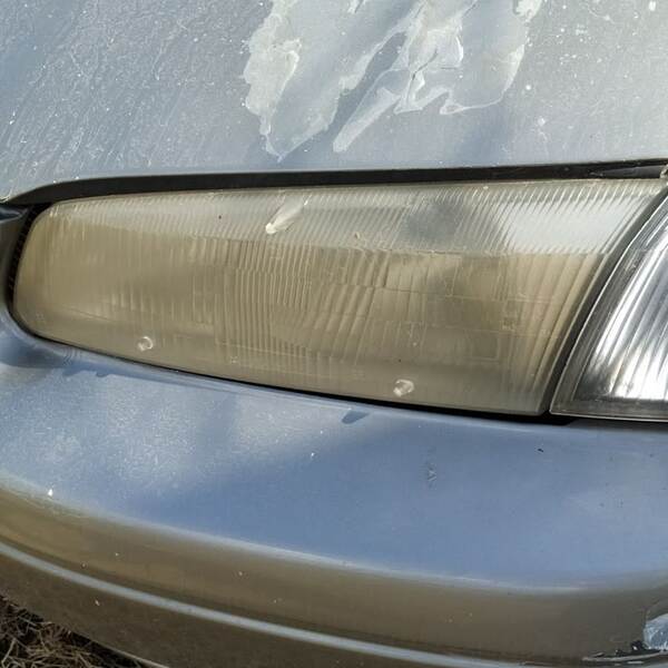 Как очистить фары от желтизны